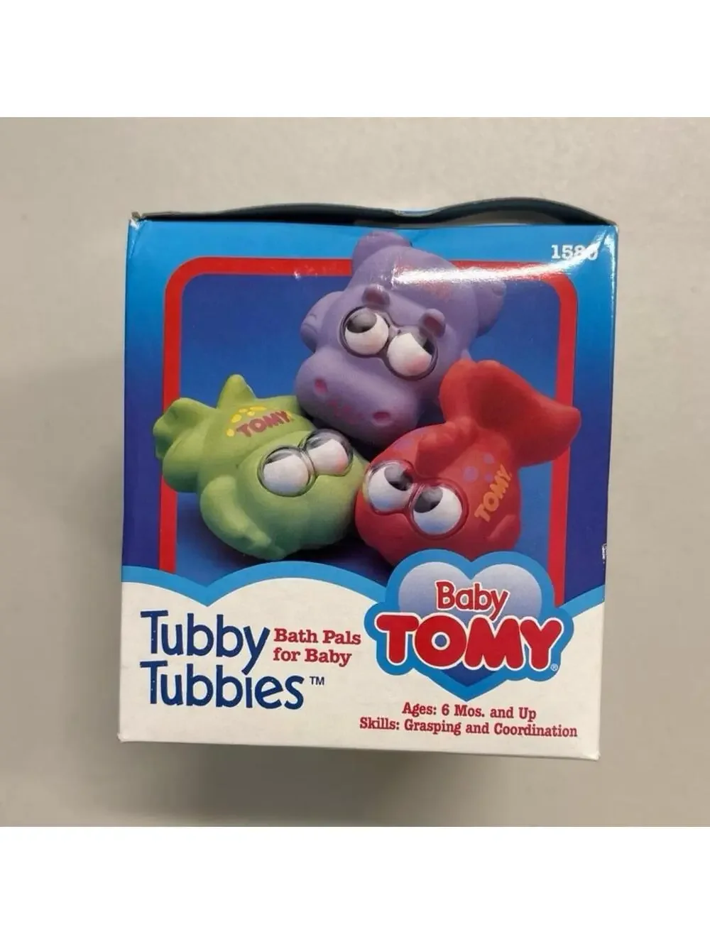 Vintage 1998 Tomy Tubby Tubbies Bath Pals NEW NIB